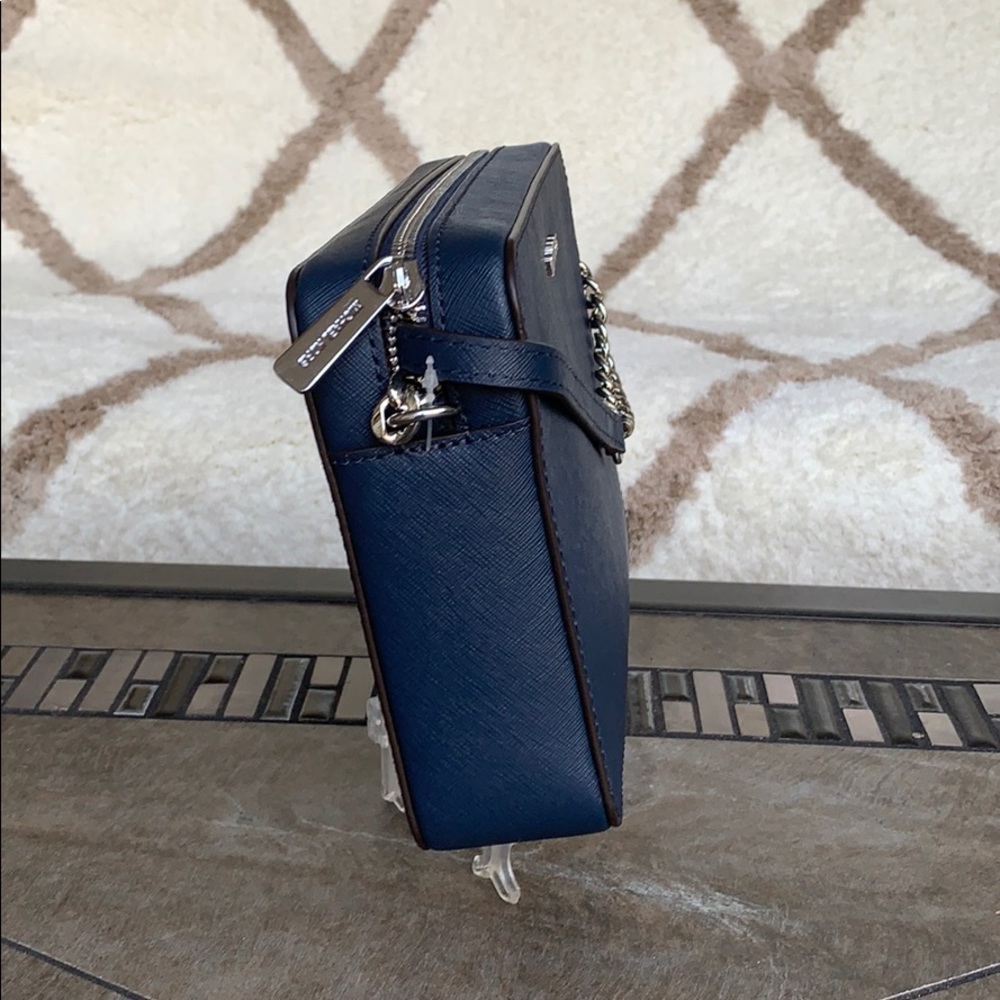 MICHAEL KORS LG EW CROSSBODY Bag NAVY 35T8GTTC9L - Picture 4 of 16